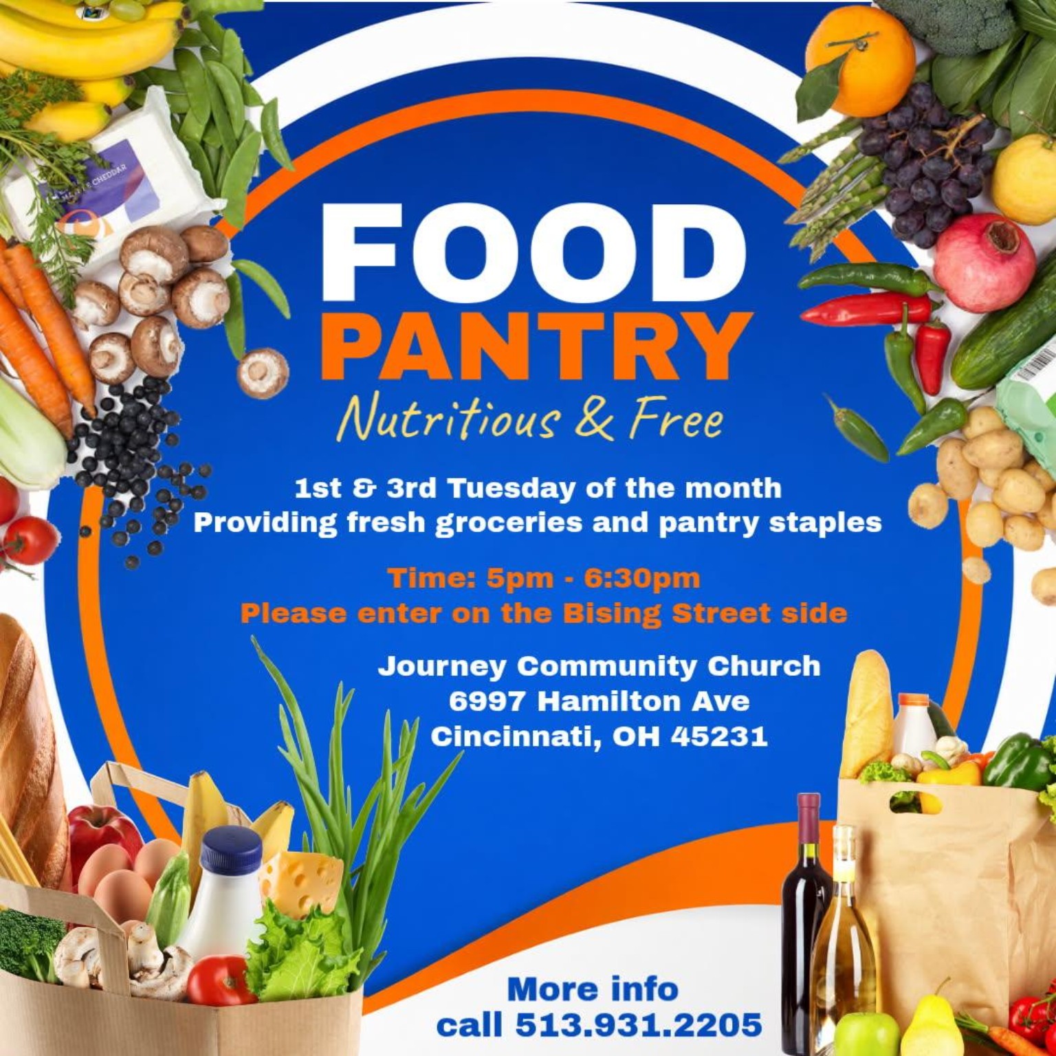 Food Pantry flyer